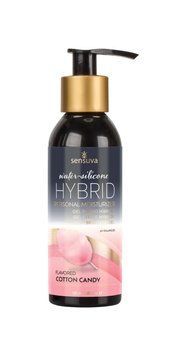 Змазка водно-силіконова Sensuva Hybrid Cotton Candy (125 мл) без цукру, можна для оральних пестощів SO3241 фото