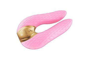 Вібратор для клітора Shunga Aiko Light Pink, гнучкі кінчики SO6902 фото