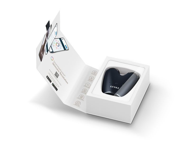 Мікрострумовий підтягувач обличчя GESKE MicroCurrent Face-Lifter 6в1 black HB0139 фото