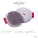 Щітка для обличчя Geske Facial Brush 3 в 1 Hello Kitty Purple HB0238 фото