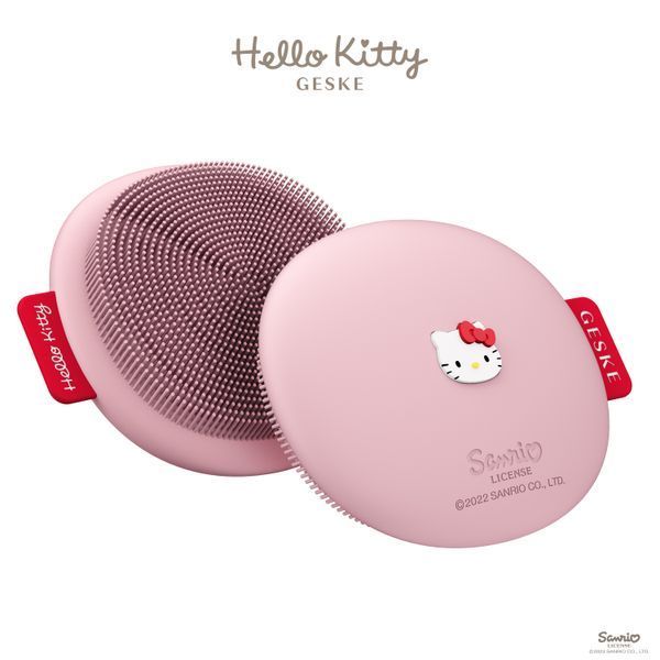 Щітка для обличчя GESKE Facial Brush 3 в 1 Hello Kitty рожевий HB0238 фото