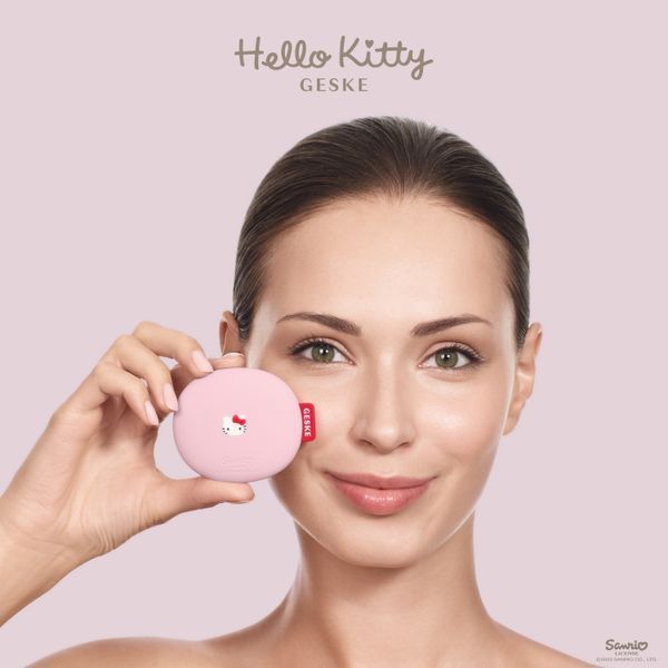 Щітка для обличчя GESKE Facial Brush 3 в 1 Hello Kitty рожевий HB0238 фото