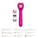 Електронний ролер для обличчя з мікроголками GESKE MicroNeedle Face Roller 9в1 magenta HB0190 фото