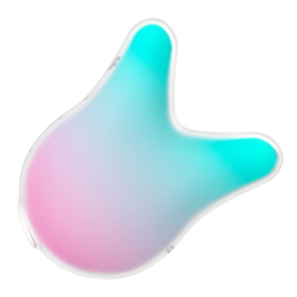 Вакуумний кліторальний стимулятор з вібрацією Satisfyer Mermaid Vibes Mint/Pink, 2 мотори SX1209 фото