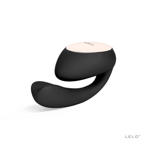 Смарт-вібратор LELO Ida Wave Black, вагінально-кліторальний, технологія WaveMotion, 2 мотори SO8077 фото