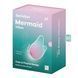 Вакуумний кліторальний стимулятор з вібрацією Satisfyer Mermaid Vibes Mint/Pink, 2 мотори SX1209 фото 5