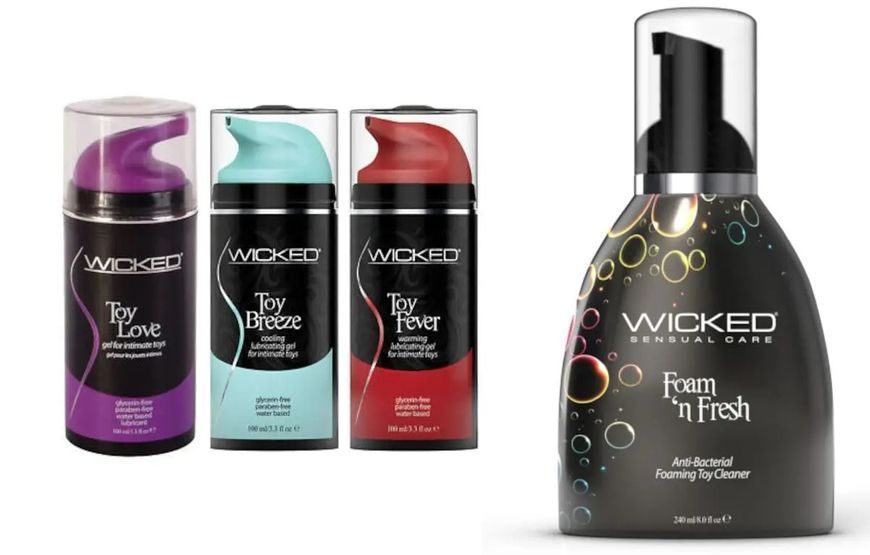 Антибактеріальна піна Wicked Foam'n Fresh для очищення іграшок, 240 мл T251637 фото