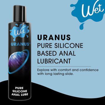 Анальний лубрикант на силіконовій основі Wet Uranus 266 ml WT35002 фото
