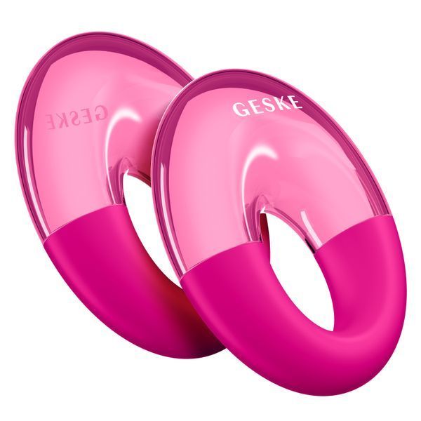 Масажер для очей GESKE Cool&Warm Eye Massager 7в1 magenta HB0313 фото