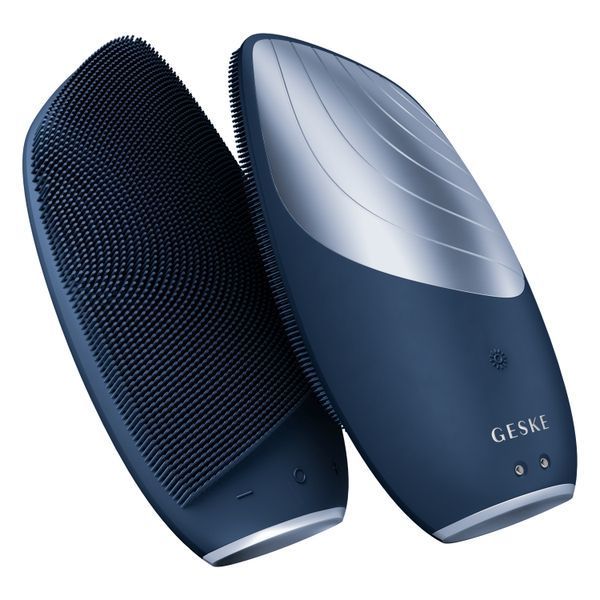 Електронна звукова термощітка для обличчя GESKE Sonic Thermo Facial Brush 6в1 midnight HB0080 фото