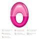 Масажер для очей GESKE Cool&Warm Eye Massager 7в1 magenta HB0313 фото 2