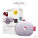 Електронна звукова щітка для обличчя GESKE Sonic Facial Brush 4 в 1 Hello Kitty фіолетовий HB0243 фото