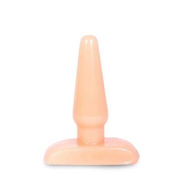 Анальная пробка с широким основанием Blush Hung Rider телесная, размер S T330830 фото