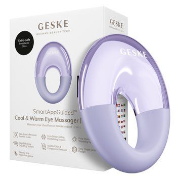 Масажер для очей GESKE Cool&Warm Eye Massager 7в1 purple HB0308 фото