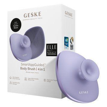 Щітка для тіла GESKE Body Brush metal 4в1 purple HB0347 фото