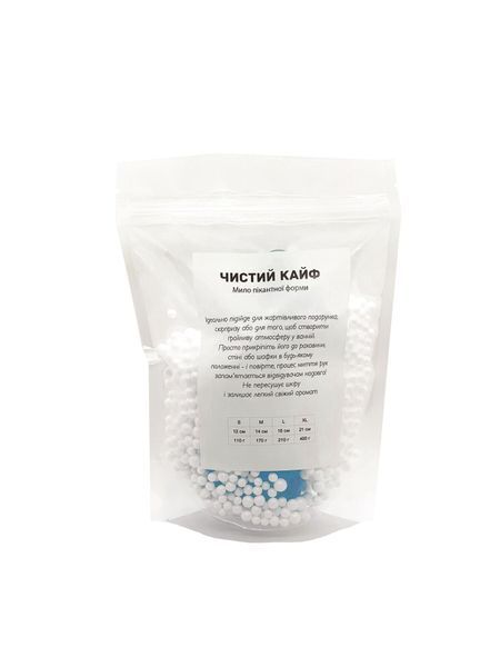 Мило у формі пеніса Чистий Кайф Blue size S, крафтове мило-член, натуральне SO4796 фото