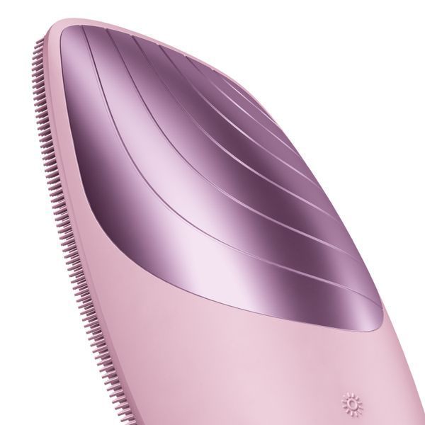 Електронна звукова термощітка для обличчя GESKE Sonic Thermo Facial Brush 6в1 pink HB0082 фото