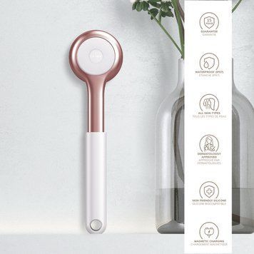 Ультразвукова щітка для всього тіла GESKE Sonic Full-Body Brush&Intensive Exfoliator 8в1 starlight HB0381 фото