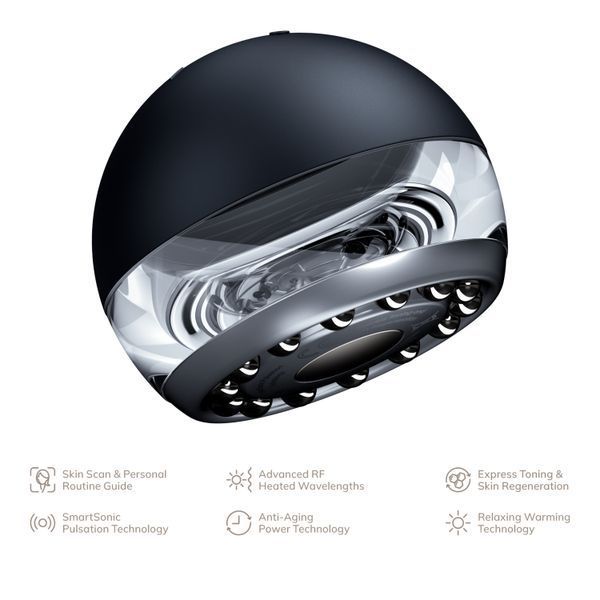 Массажер для подтяжки кожи лица GESKE Anti-aging Skin Tightener 6в1 black HB0418 фото