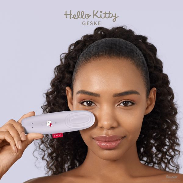 Енерджайзер для очей GESKE Warm&Cool Eye Energizer 6в1 Hello Kitty purple HB0248 фото
