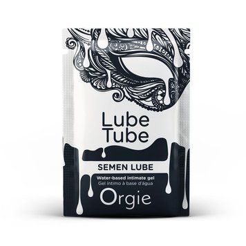 САШЕТ/Лубрикант на водній основі Orgie SEMEN LUBE intimate gel з текстурою сперми, 2 мл S03317267 фото
