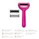 Електронний ролер для обличчя та тіла з мікроголками GESKE MicroNeedle Face&Body Roller 8в1 magenta HB0199 фото