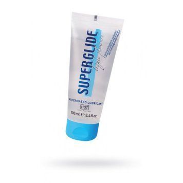 Лубрикант на водній основі SUPERGLIDE, 100 мл HOT44027 фото