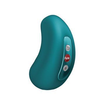 Вакуумний стимулятор з вібрацією Fun Factory Cherie Bottle Green, 11 + 12 режимів роботи, перезаряджуваний SX3304 фото