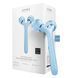 Електронний ультразвуковий ролик для обличчя та тіла GESKE Sonic Facial&Body Roller 4в1 aquamarine HB0039 фото 9