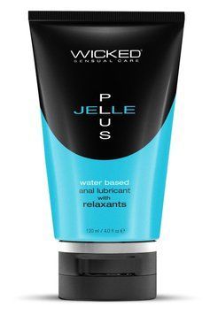 Анальне мастило на водній основі Wicked Sensual Care Jelle Plus з релаксантами, 120 мл WC901245 фото