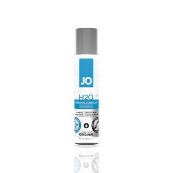 Змазка на водній основі JO H2O ORIGINAL (30 мл) оліїста і гладенька, рослинний гліцерин SO1678 фото