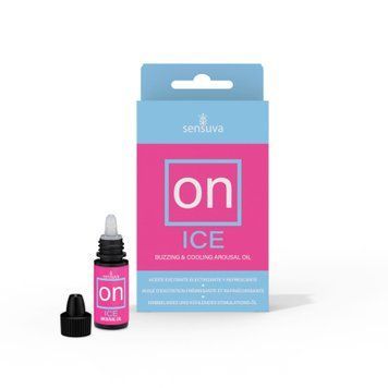 Збуджувальні краплі для клітора Sensuva &ndash; ON Arousal Oil for Her Ice (5 мл) охолоджувальні, до 30 хвилин SO3178 фото