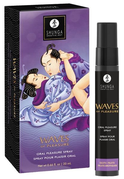 Спрей для посилення слиновиділення Shunga Waves of Pleasure Exotic Fruits SX3262 фото