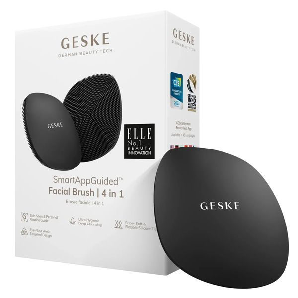 Щітка для обличчя GESKE Facial Brush 4в1 gray HB0049 фото
