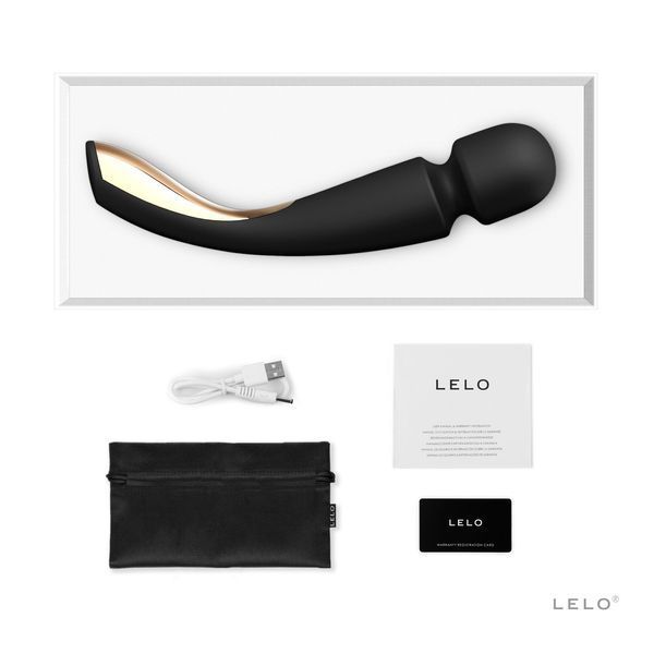 Вібромасажер LELO Smart Wand 2 Medium Black SO8098 фото