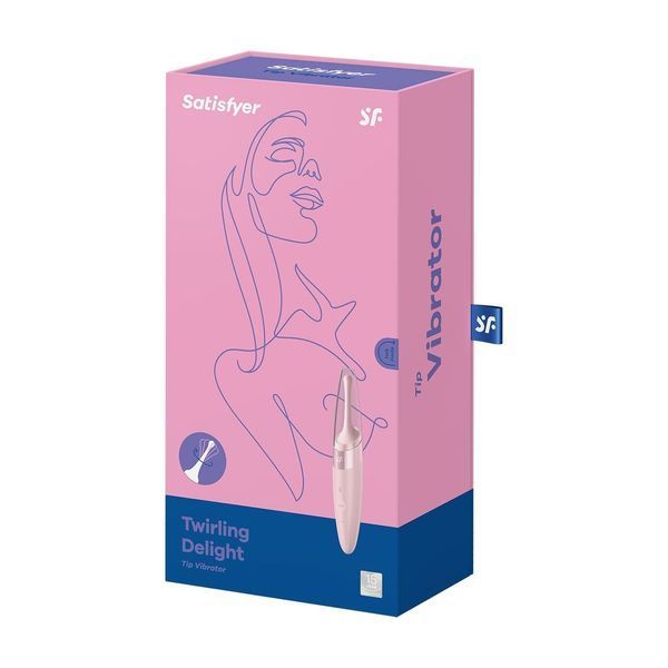 Вібратор для клітора Satisfyer Twirling Delight Rose SO5979 фото