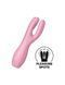 Кліторальний вібратор Satisfyer Threesome 3 Pink з трьома пальчиками SO6102 фото 1