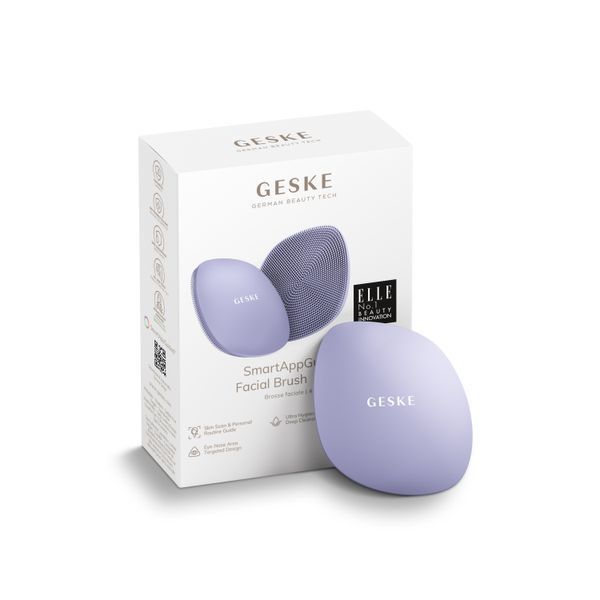 Щітка для обличчя GESKE Facial Brush 4в1 purple HB0049 фото