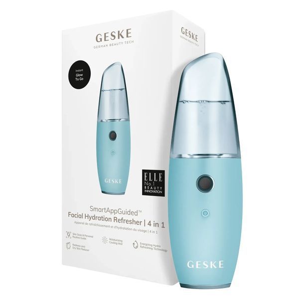 Зволожувач для шкіри обличчя GESKE Facial Hydration Refresher 4 in 1 turquoise HB0160 фото