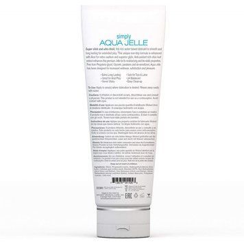 Лубрикант анальний Wicked Simply Aqua Jelle на водній основі, 120 мл T252139 фото