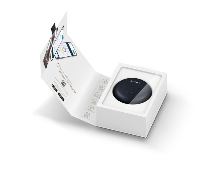 Масажер для обличчя та тіла GESKE Sonic Cool&Warm Face and Body Massager 9в1 black HB0279 фото