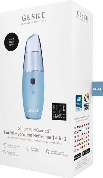 Зволожувач для шкіри обличчя GESKE Facial Hydration Refresher 4 in 1 aquamarine HB0152 фото