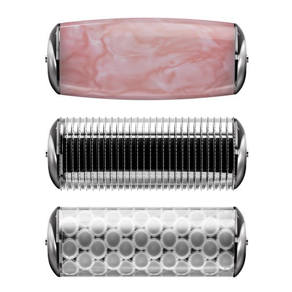 Ролер для голкової мезотерапії обличчя та тіла GESKE MicroNeedle Face&Body Roller 9в1 midnight HB0213 фото