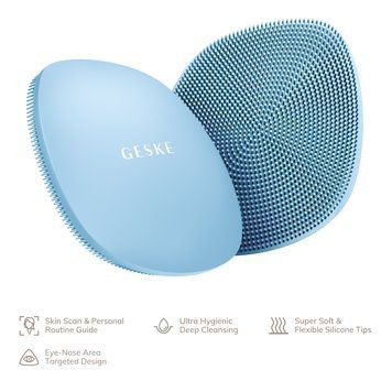 Щітка для обличчя GESKE Facial Brush 4в1 aquamarine HB0049 фото