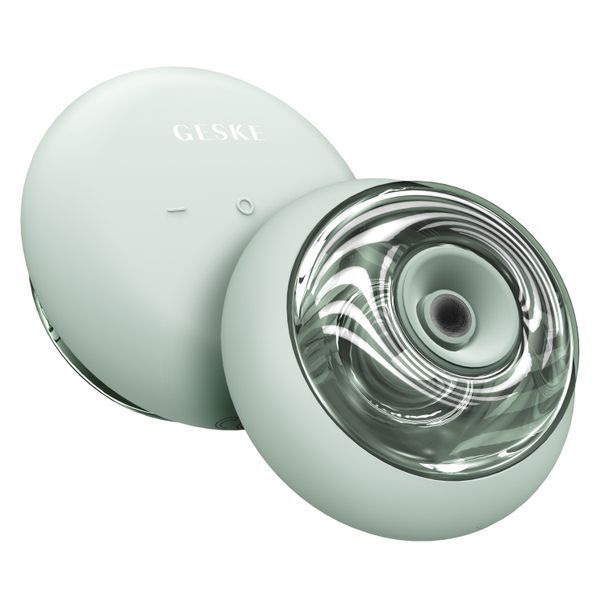 Масажер для обличчя та тіла GESKE Sonic Cool&Warm Face and Body Massager 9в1 green HB0279 фото
