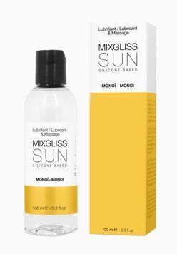 Лубрикант на силіконовій основі MixGliss SUN MONOI (100 мл) з ароматом олії моноі SO1351 фото