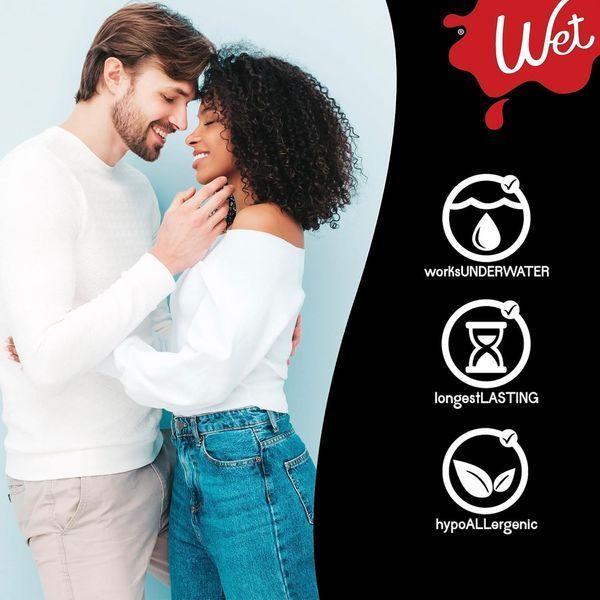 Лубрикант на силіконовій основі WET Platinum Premium, 89 мл WT43007 фото