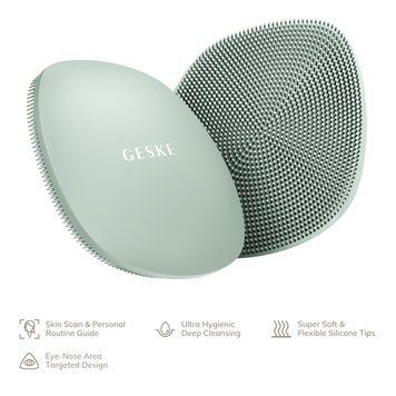 Щітка для обличчя GESKE Facial Brush 4в1 green HB0049 фото