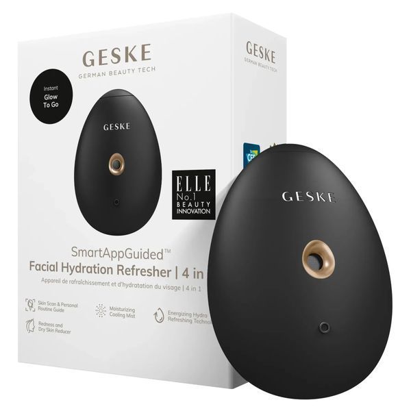 Електронний освіжувач для зволоження обличчя GESKE Facial Hydration Refresher 4в1 gray HB0166 фото