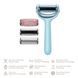 Ролик для голкової мезотерапії обличчя та тіла GESKE MicroNeedle Face&Body Roller 9в1 turquoise HB0213 фото 1